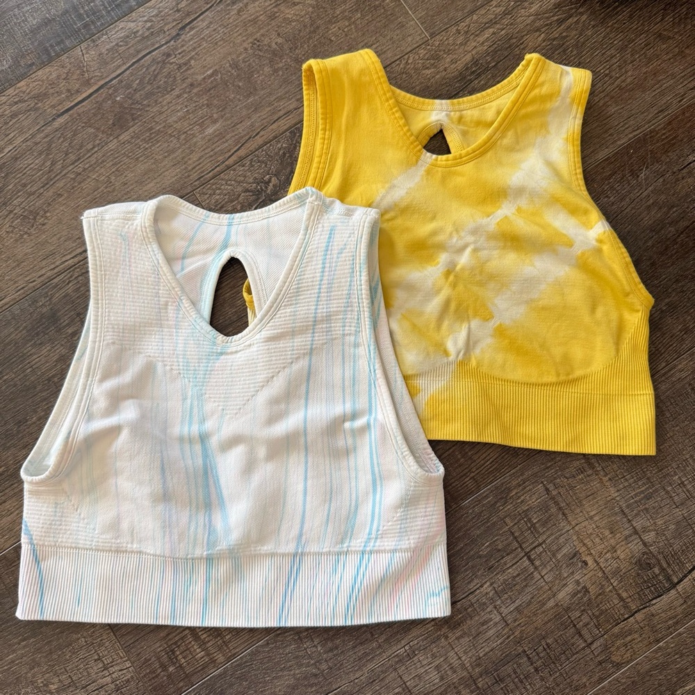 Set of 2 vita LA sports bras